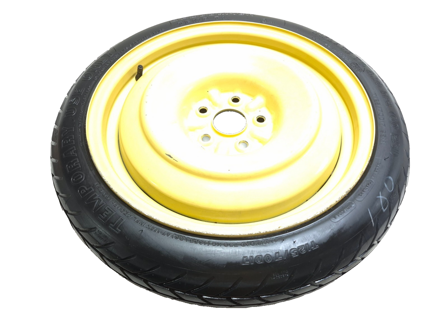 2009 Lexus IS250 Emergency Spare Tire Wheel  T125/70 D17 OEM