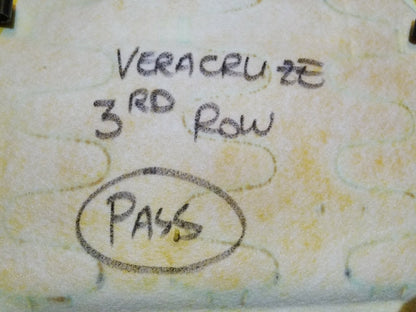 2011 Hyundai Veracruz Rear Passenger Seat Lower Cushion 3rd Row OEM