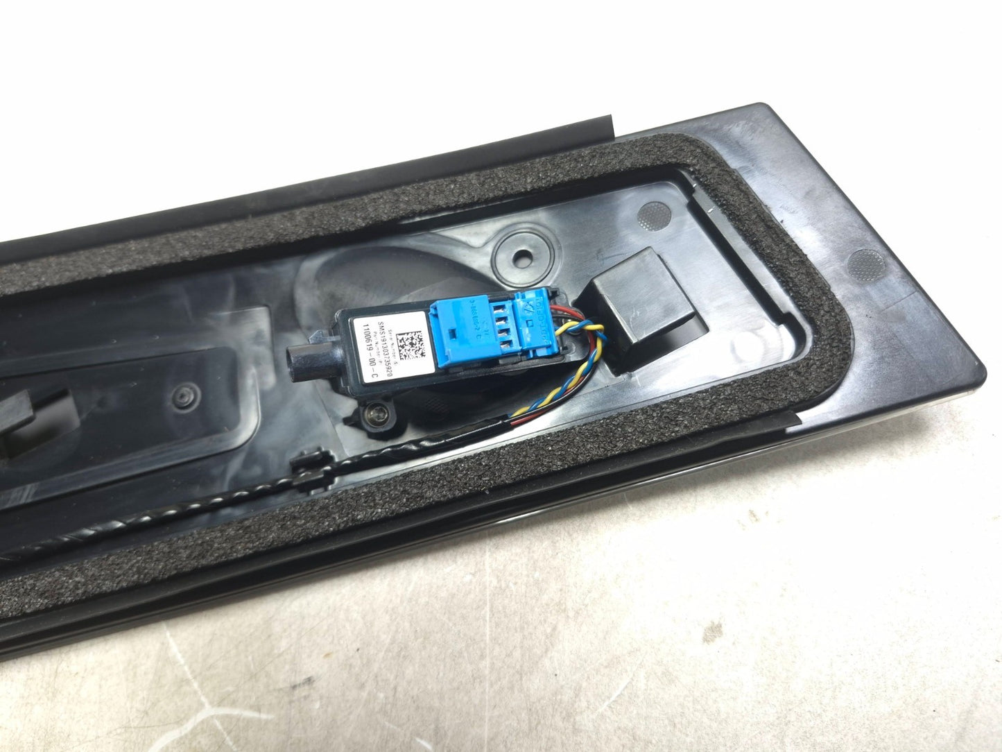 2019 Tesla Model 3 B Pillar Exterior Trim Molding W/ Camera Passenger Side OEM
