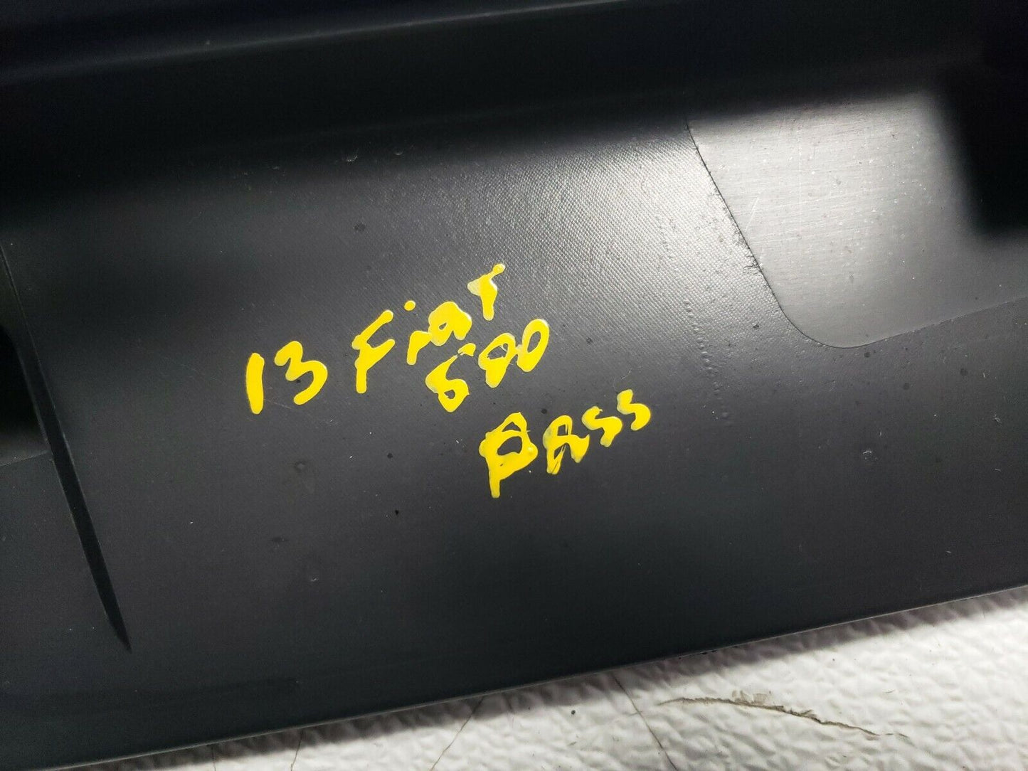 12 13 14 15 16 Fiat 500 Pop Front Right Passenger Door Scuff Plate Trim  OEM