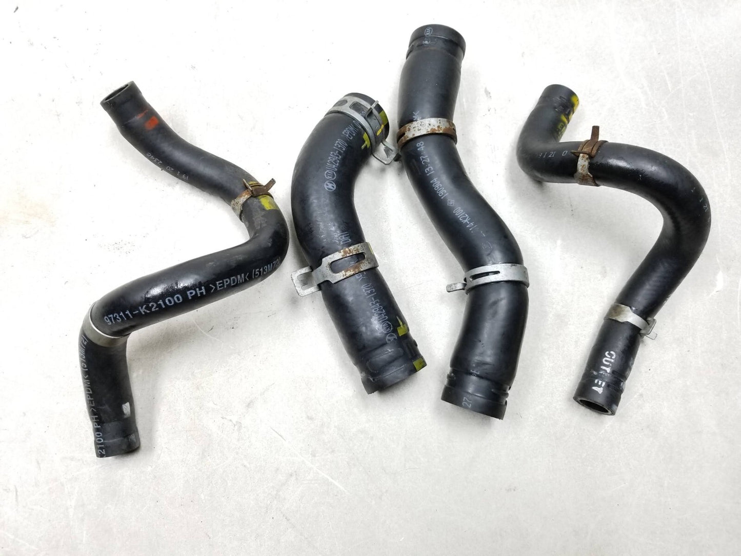 20-22 Hyundai Venue Engine Coolant Water Outlet Hose Tube Pipe 1.6l OEM