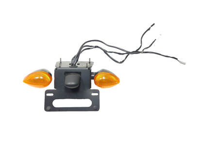 15 - 18 Yamaha Yzf-r3 Rear License Plate Holder & Light W/ Turn Signal OEM