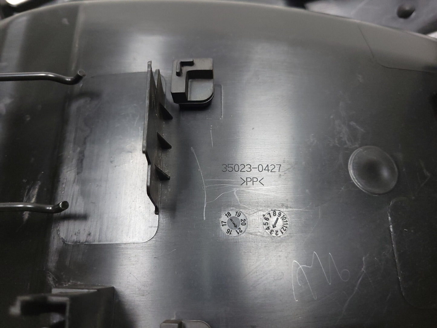 17-24 Kawasaki Kle300 Versys-x 300 Rear Under Seat Tray Plastic Guard