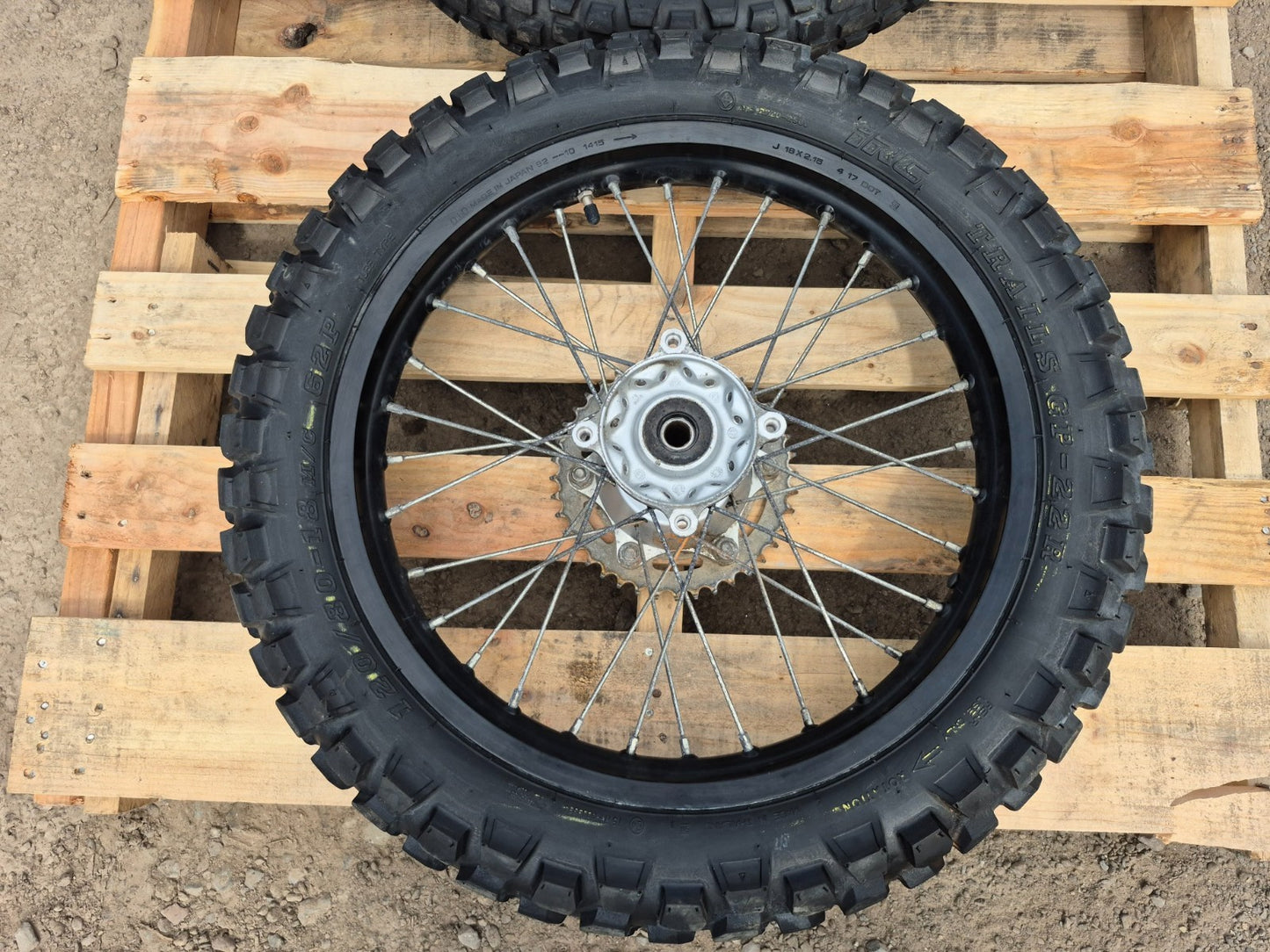 2017 Honda Crf250l Wheel Rim W/ Tire Rear & Front Pair R 18 R 21 OEM