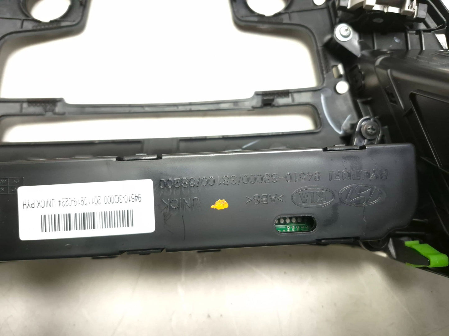 2012 Hyundai Sonata Center Climate Control Panel Bezel OEM