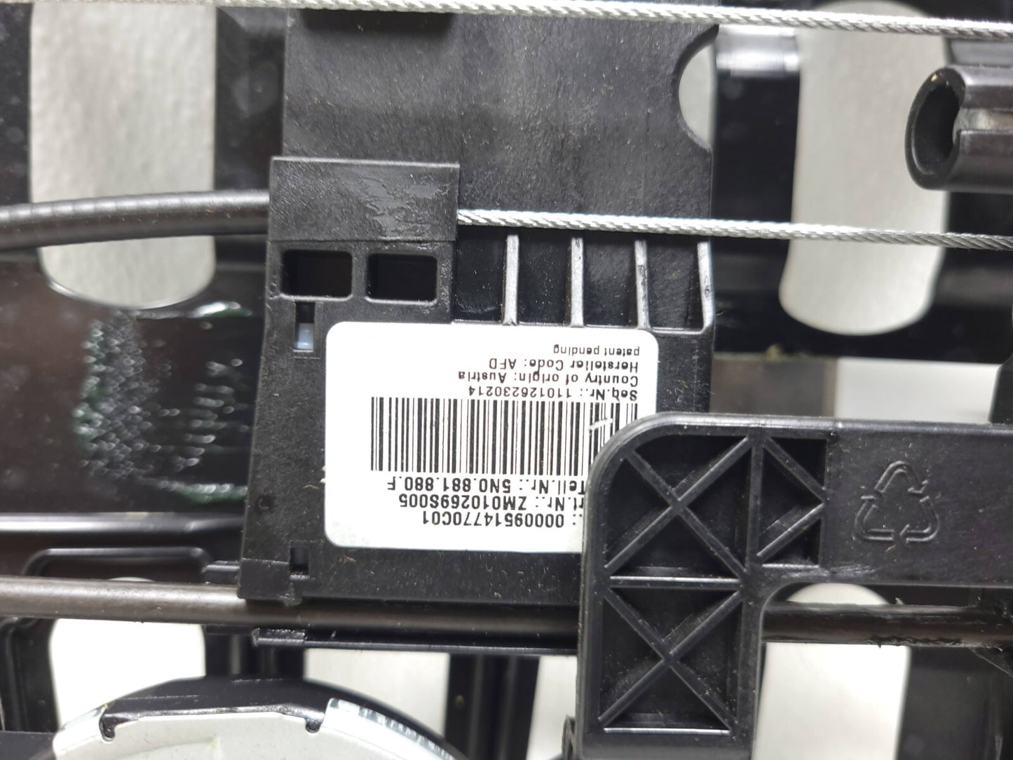 2012 Volkswagen Cc Front Lumbar Support Motor Driver Side Left OEM