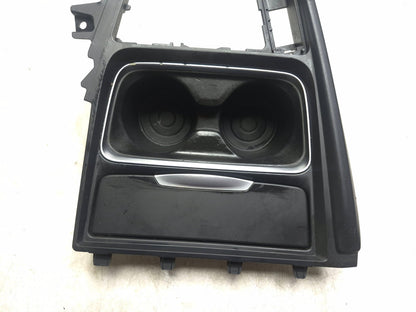 2013 BMW 328i F30 Front Center Console Trim Cover Cup Holder  OEM