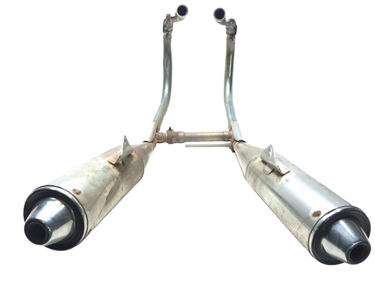 1991 Kawasaki Vulcan 500 En500 Exhaust Muffler Left & Right OEM