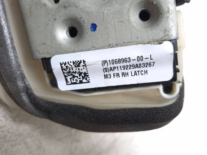 2019 Tesla Model 3 Door Lock Actuator Front Passenger Side Right OEM