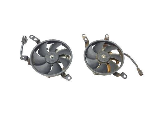2004 - 2006 Yamaha Yzfr1 R1 Radiator Cooling Fan 2psc OEM
