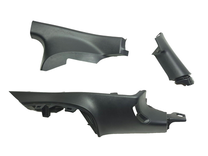 2022 Tesla Model 3 Rear C Pillar Trim Panel Sill Plate Driver Side Left 3pcs OEM