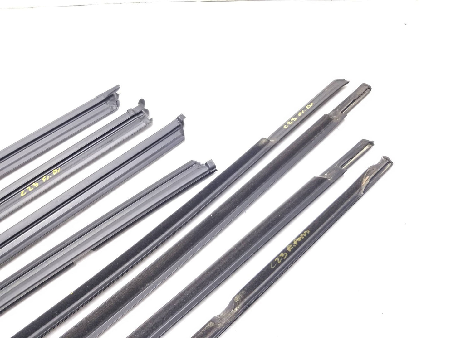 2010 - 2014 VW Golf GTI Door Glass Belt Seal Molding Set OEM
