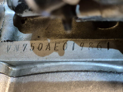 1990 Kawasaki Vn750 Vulcan Engine 22,451 Miles ✅