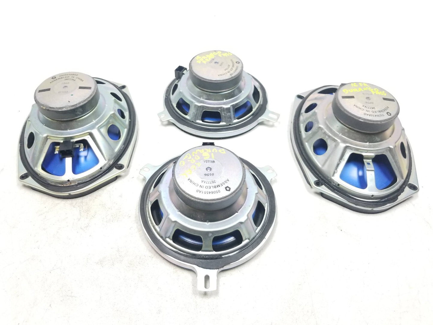 2016 Dodge Durango Audio Speaker Set 7pcs OEM