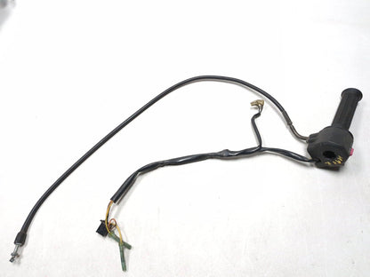 1993 Suzuki Gsx 600 Fp Katana Right Handle Switch & Grip Throttle Cable Assy OEM