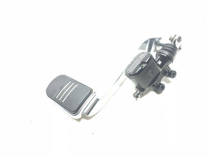 2008 Harley Touring Street Glide Road King Rear Brake Master Cylinder & Pedal