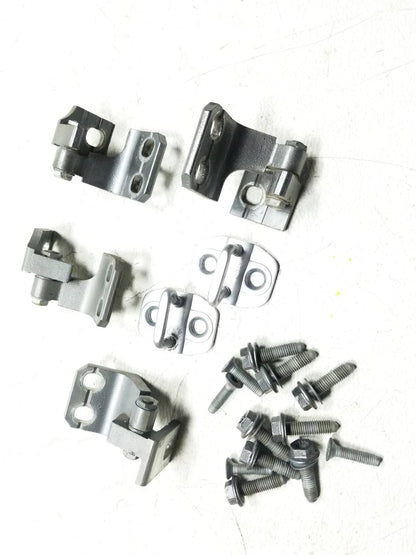 2013 Dodge Dart Passenger Side Door Hinge & Latch Striker 6pcs W/ Bolt 12pcs OEM