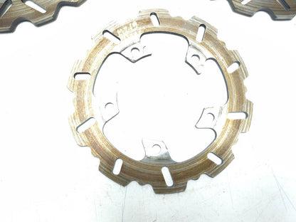 2005 - 2009 Yamaha Yzf R6 Brake Rotor Disc Front & Rear 3pcs OEM