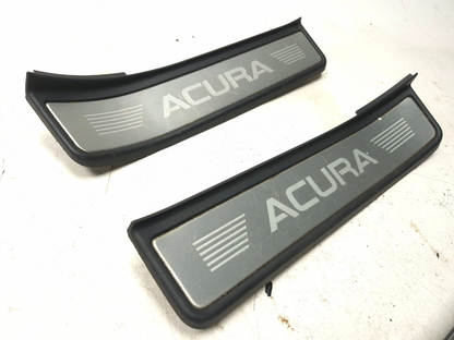 2008 Acura Tl Door Sill Scuff Plate Trim Front & Rear 4pcs OEM