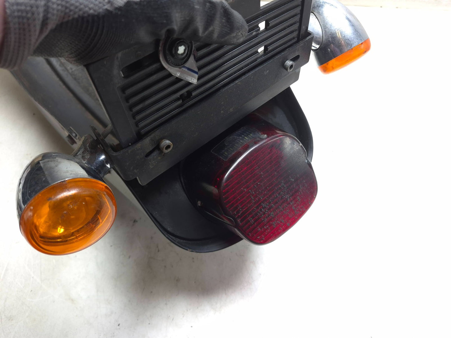 2008 Harley-davidson Dyna Fat Bob Fxdf Rear Fender & Tail Brake Light OEM