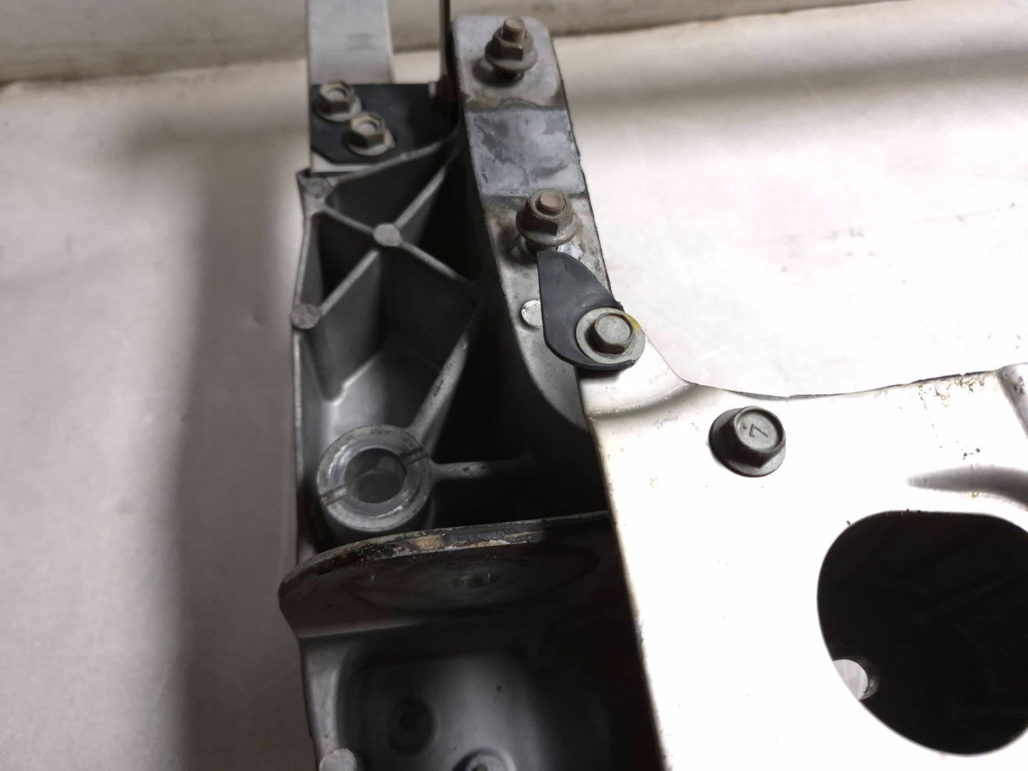 2020 Infiniti Q50 Engine Cradle Subframe Crossmember 54401-4ga1a 3.0l RWD OEM