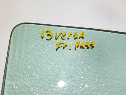 2013 Nissan Versa Front Door Window Glass Right Passenger Side OEM