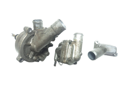 2005 Kawasaki Ninja Zx10r Engine Water Pump Thermostat Housing 3pcs OEM