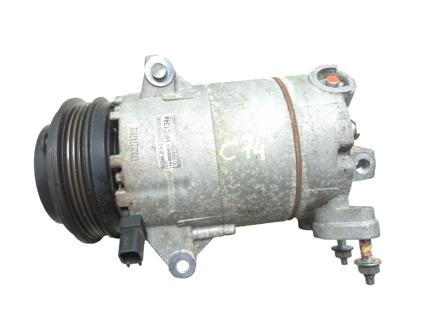 2016 Ford Transit Connect AC Compressor 2.5l OEM