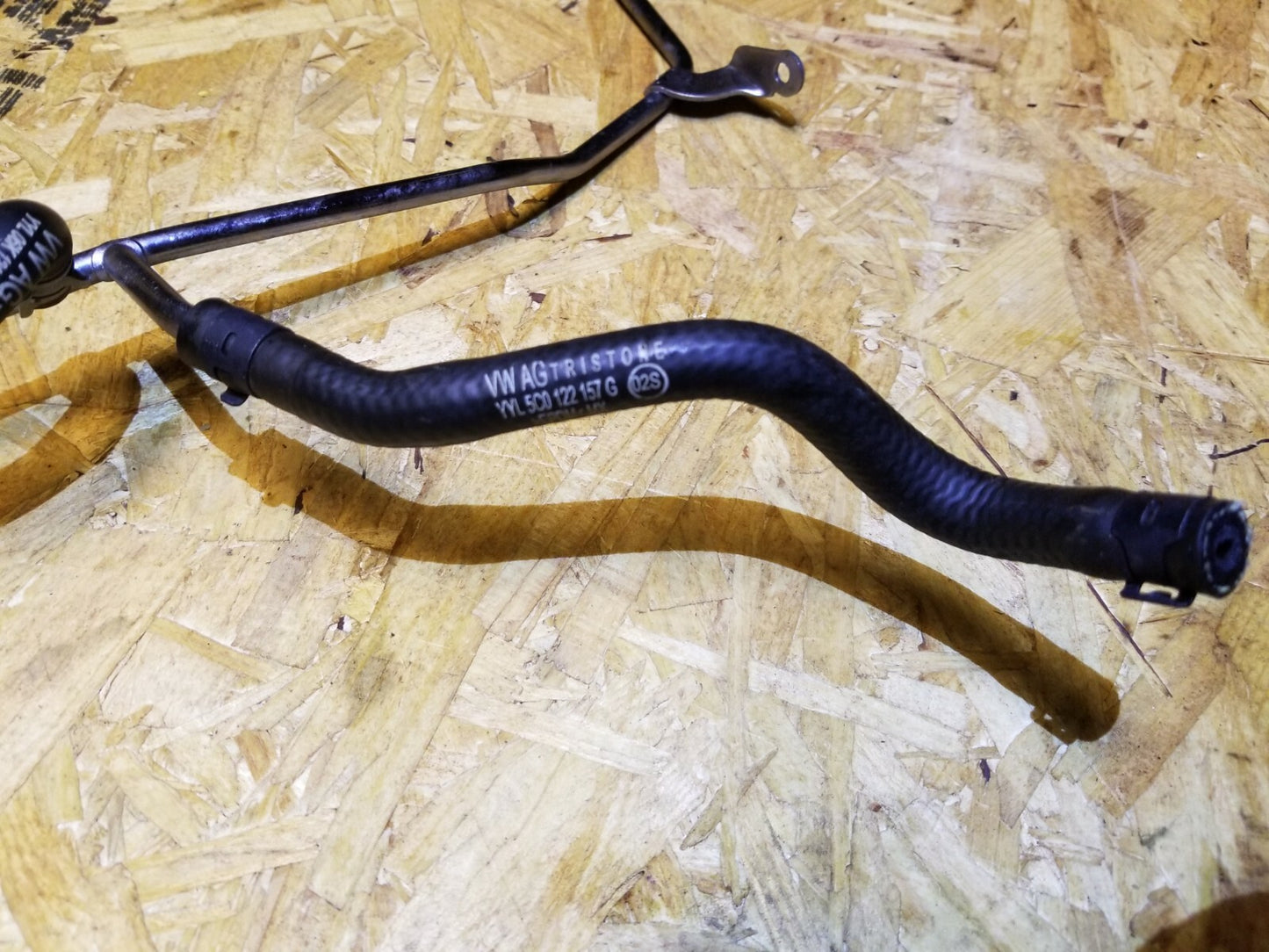 2014 Volkswagen Passat HVAC Heater Radiator Coolant Hose & Pipe Line OEM