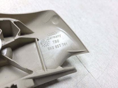 2009 - 2016 Audi A4 S4 Sedan Upper C & D Pillar Trim W/ Seat Belt Guide OEM