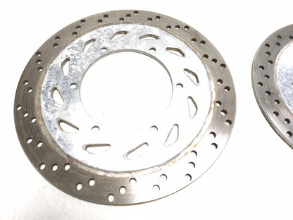 2006 Honda Vtx 1300s Rear & Front Brake Disc Pair OEM