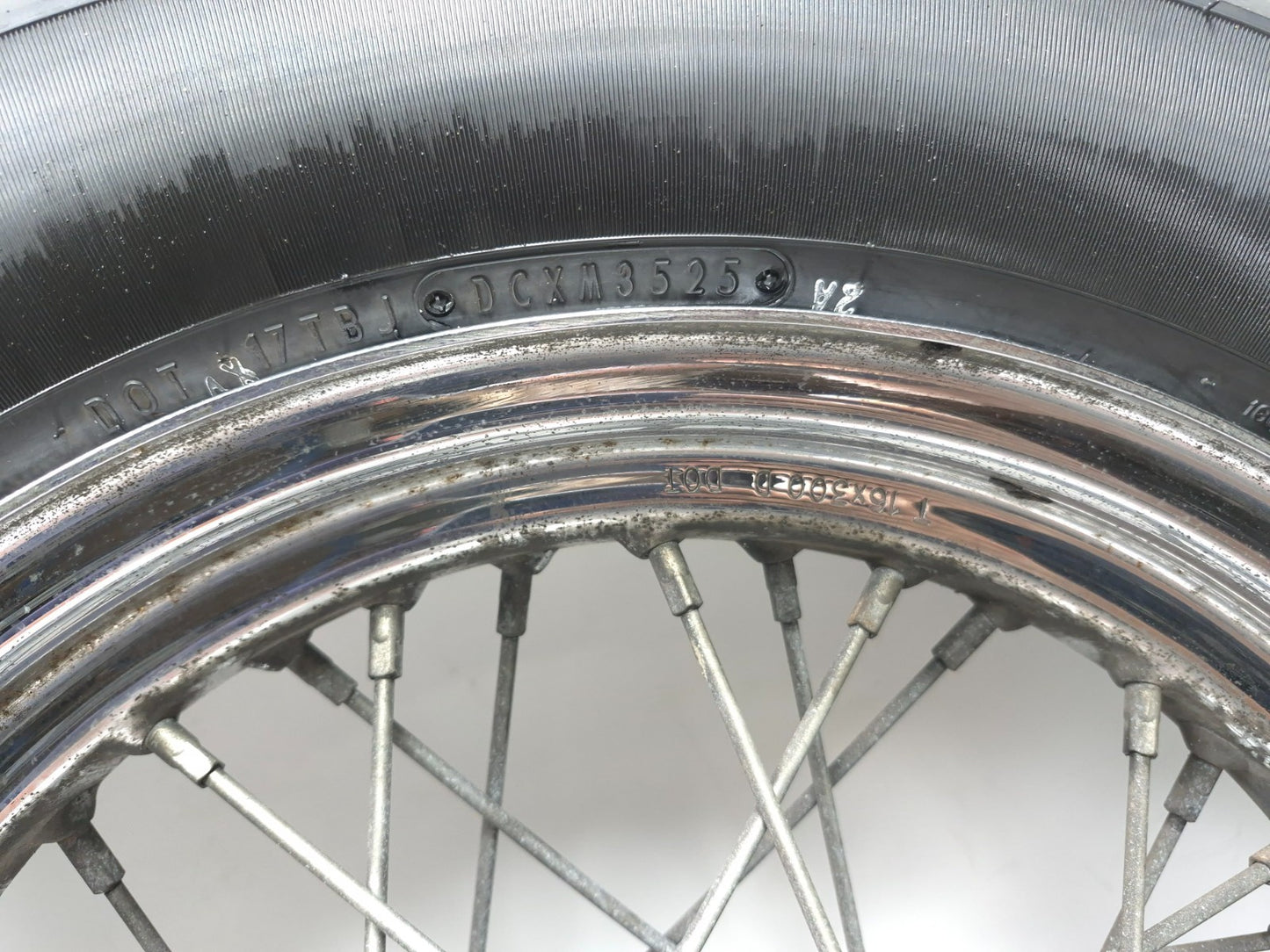 2000-2007 Harley Road King Electra Glide Rear Spoke Wheel 16x3 Rim OEM