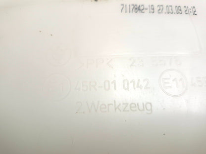 2011 BMW E90 328i Windshield Washer Fluid Reservoir OEM 7117842