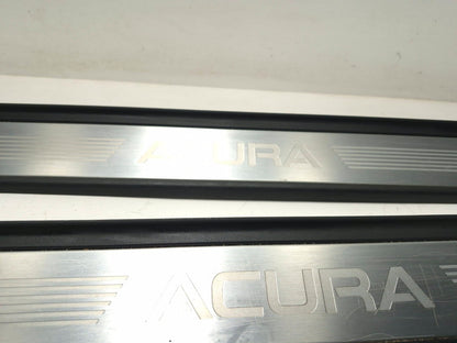 2008 Acura Tl Type-s Door Sill Trim Scuff Plate Rear & Front 4 Pcs OEM