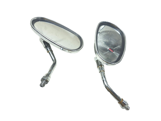1991 Kawasaki Vulcan 500 En500 Mirror Left & Right Pair OEM