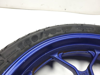2015 - 2018 Yamaha Yzf-r3 Yzfr3 Rear Wheel Rim 17x2.75 & Tire 140/70-17 OEM