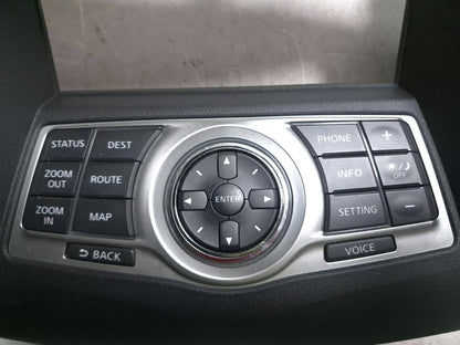 2010 Nissan Maxima Sv Navigation Radio Audio Control Bezel Panel W/ Grille OEM