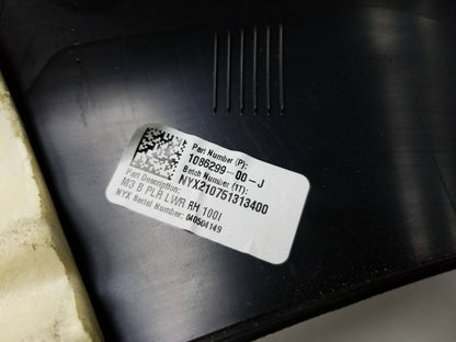 2021 Tesla Model 3 Center B Pillar Lower Trim Panel Passenger Side OEM