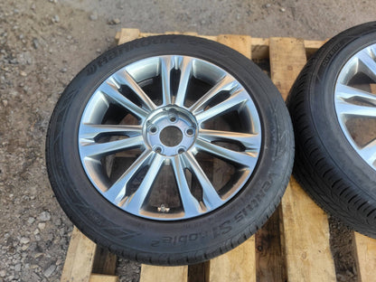 2009 Genesis Sdn Wheel Rim W/ Tire Nankook Ventus S1 235/50zr18 2pcs OEM
