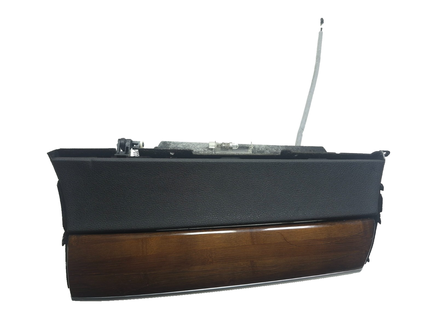 2008 BMW BMW X6 E71  Interior Glove Box Assembly Black Bamboo Wood OEM
