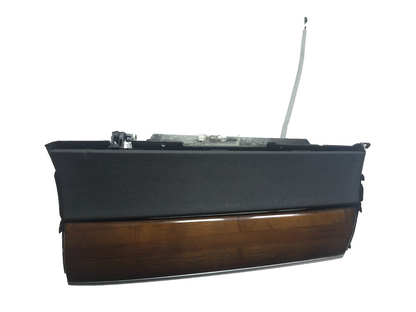 2008 BMW BMW X6 E71  Interior Glove Box Assembly Black Bamboo Wood OEM