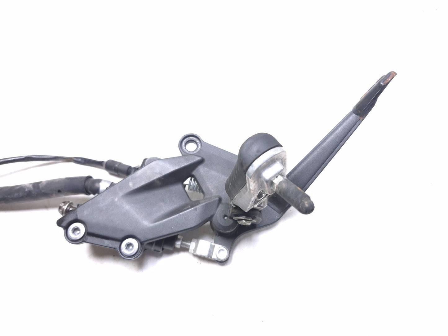 2008 Kawasaki Ninja 250r Ex250j Front Right Footrest W/ Brake Cylinder OEM