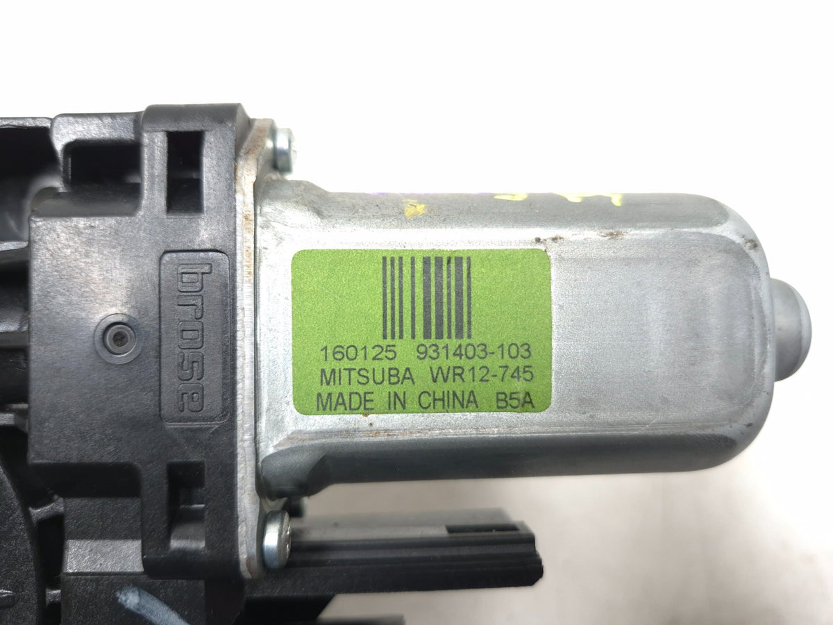 2016 Dodge Durango Rear Door Window Regulator Motor Driver Side Left OEM