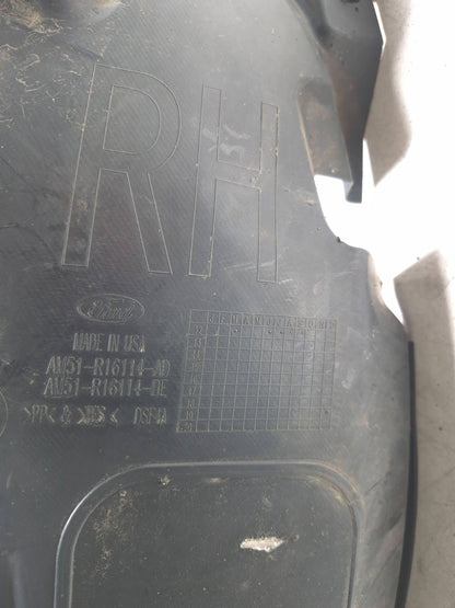 2013 Ford Focus Fender Liner Splash Guard Front & Rear 3pcs OEM