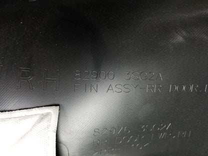 2015-2019 Nissan Sentra Door Panel Trim Rear Passenger Side Right OEM