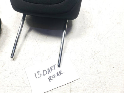 2013 Dodge Dart Rear Seat Headrest 3pcs OEM