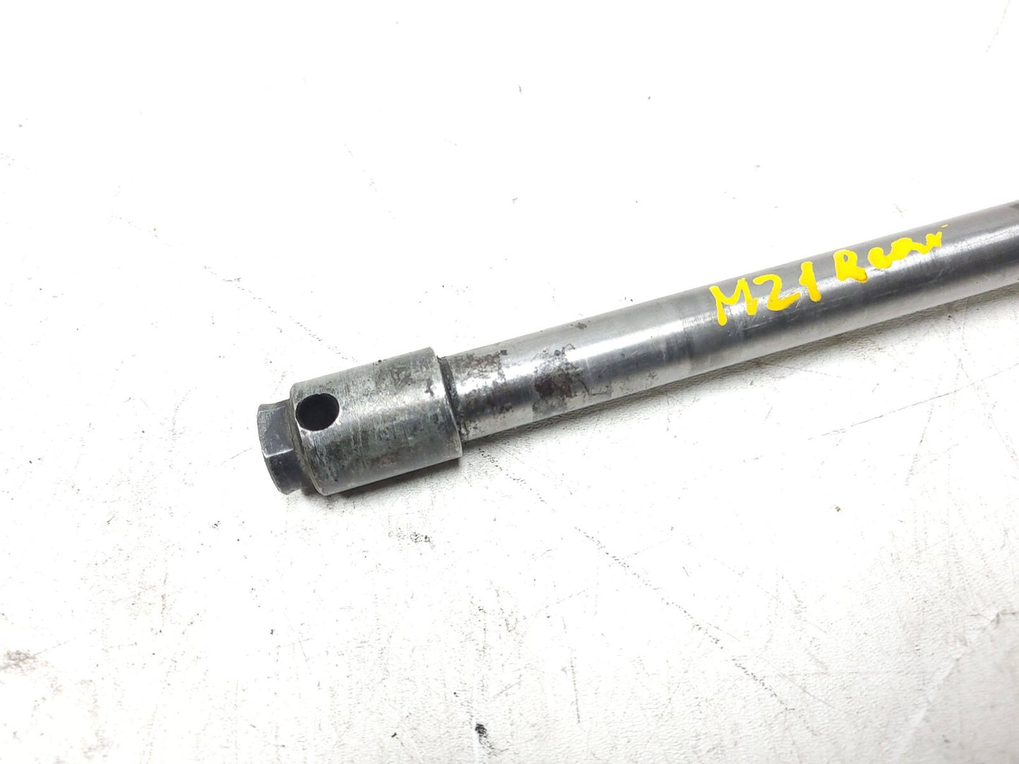 1984 - 1987 Honda Gl1200 Goldwing Wheel Axle Front & Rear W/ Pivot Bolt OEM