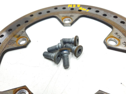 2017 - 2024 BMW G310r G310gs Rear Brake Disc Rotor OEM 2.7k Miles
