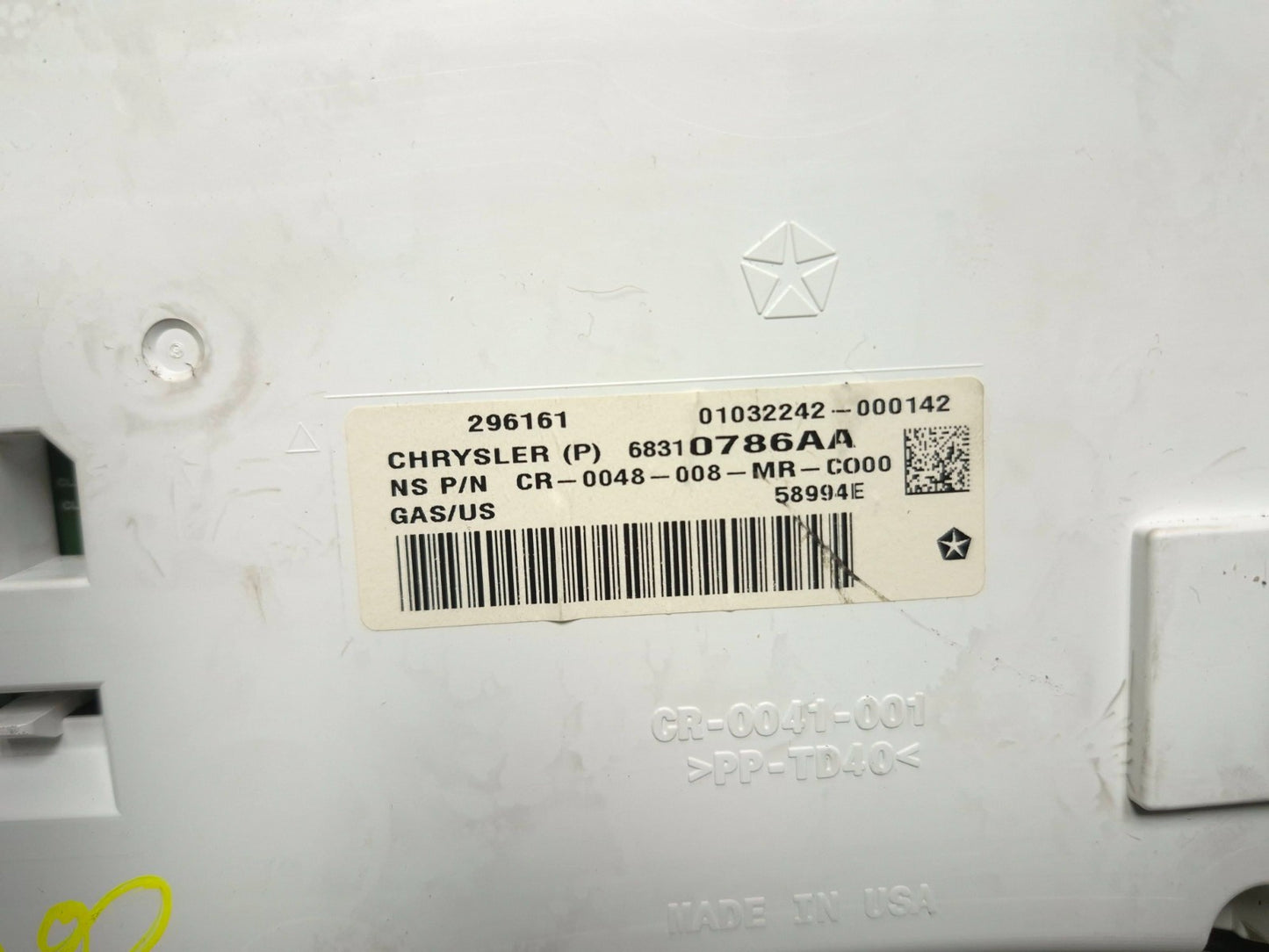 2017 Dodge Journey Instrument Panel Cluster 68310786ab OEM