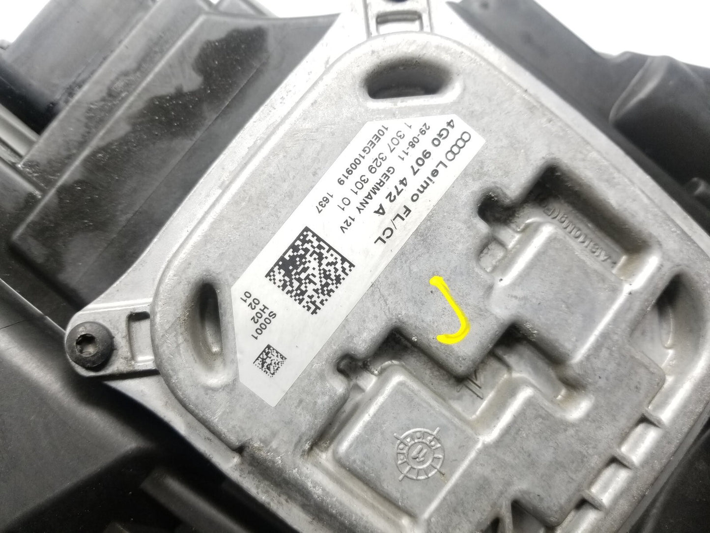 2012 Audi A7 Front Headlight Led Left Driver Side OEM